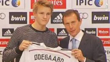 Butragueño y Odegaard