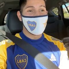 Con este ánimo, Campuzano vuelve a prácticas con Boca