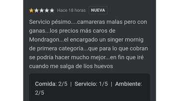 La contundente respuesta de un local tras llamar a un encargado: “Singer morning”