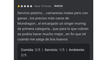 La contundente respuesta de un local tras llamar a un encargado: “Singer morning”