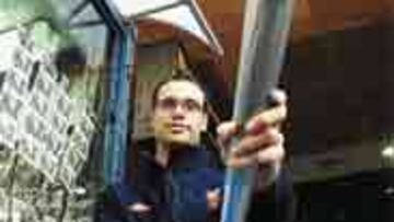 Eric Villalón participó en los Juegos Paralímpicos de Salt Lake City 2002