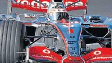 <b>GUERRA PSICOLÓGICA. </b>Alonso, el más rápido en los entrenamientos de la pasada semana, pretende llegar al primer gran premio de la temporada como el más veloz de la F-1.