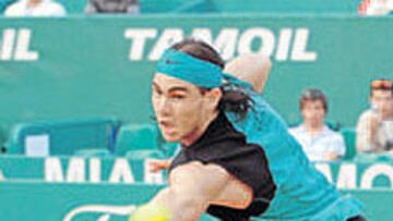 <b>MÁQUINA. </b>11 juegos cedidos... en tres partidos: eso es Nadal.