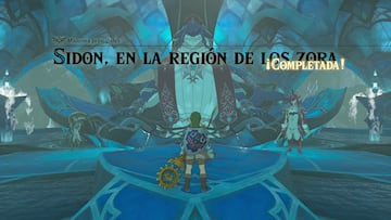 the legend of zelda tears of the kingdom nintendo switch guia sidon region de los zora