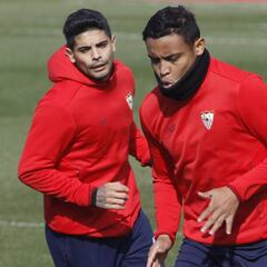 Muriel vuelve a entrenar y jugaría frente a Las Palmas