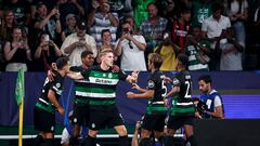 Resumen y goles del Sporting Portugal vs Lille, jornda 1 de la Champions League 2024-25