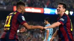 Messi y Neymar construyeron un trabajado triunfo en Camp Nou