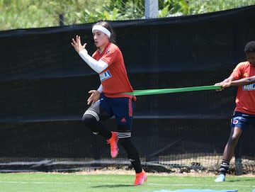 La Selección Colombia trabajó este domingo en Costa Rica pensando ya en lo que será el último juego de la fase de grupos este martes ante Nueva Zelanda a partir de las 6 de la tarde en el estadio Nacional.