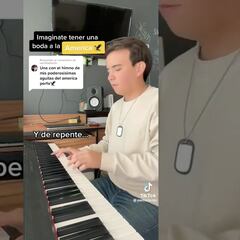 Quién dice que no se pude… así sonaría el himno del América en una boda