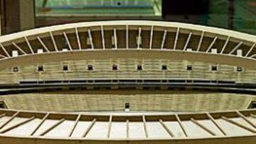 <b>MAÑANA SE FIRMA. </b>Así será el nuevo estadio del Atlético, que firmará mañana con el Ayuntamiento el acuerdo definitivo para el traslado a La Peineta.