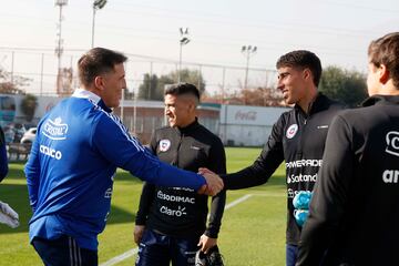 Las primeras postales de Berizzo dirigiendo a la Roja