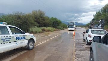 Río Santa María desbordado: ¿qué rutas habilitaron?