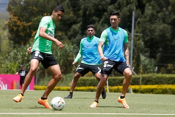 Atlético Nacional entrena de cara al partido frente a Patriotas por la Fecha 14 de la Liga BetPlay.