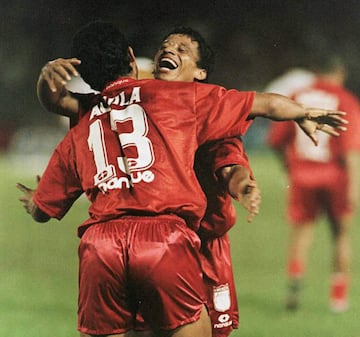 El 'Pitufo' de Ávila es el máximo goleador colombiano en la Copa Libertadores. Con América y Barcelona de Ecuador anotó 29 goles.