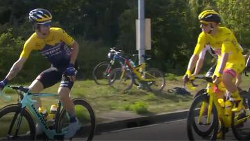 Entra a las mejores escenas del deporte: Pogacar y Roglic...