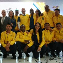 Colombia presenta uniformes para los Panamericanos