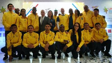 Colombia presenta uniformes para los Panamericanos