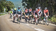 Imagen de la marcha ciclista Quebrantahuesos.