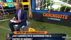 Soria sigue 'calentando' a los fans del Madrid: ojo a lo que llevó al plató de 'El Chiringuito'