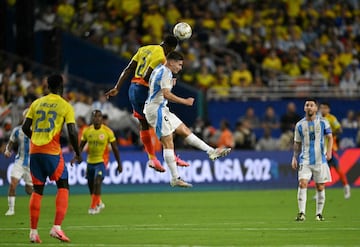 La Selección Colombia cayó 1-0 ante Argentina en el Hard Rock Stadium en partido válido por la final de la Copa América 2024.
