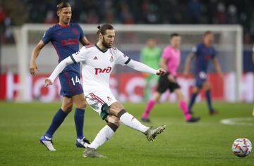 Grzegorz Krychowiak y Marcos Llorente