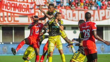 Alianza Petrolera venci&oacute; por primera vez al Am&eacute;rica de Cali por Priemra divisi&oacute;n.