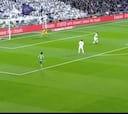 Le dejó muy claro al Bernabéu que tiene un don gigante: el gol de Odegaard tirando dos caños
