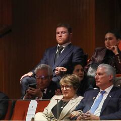 Saúl “Canelo” Álvarez presente en la toma de protesta de Claudia Sheinbaum: así llegó y reacciones