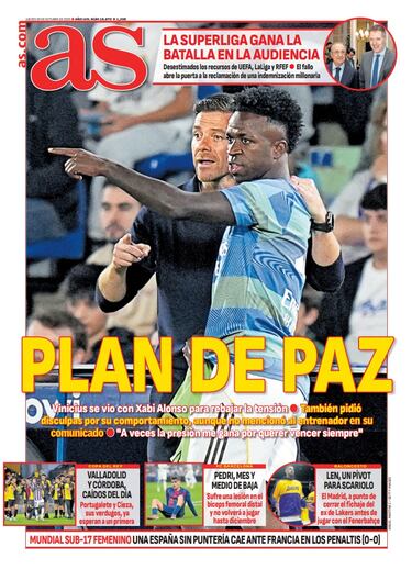 Las portadas de AS de octubre