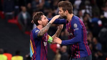 Piqué: "Messi es fan del tenis, parte de Kosmos y de la Davis"