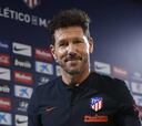 Simeone sobre João Félix: "Lo que más me gustó fue cuando se tiró al suelo a recuperar un balón"