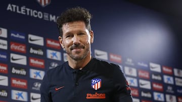 Simeone sobre João Félix: "Lo que más me gustó fue cuando se tiró al suelo a recuperar un balón"