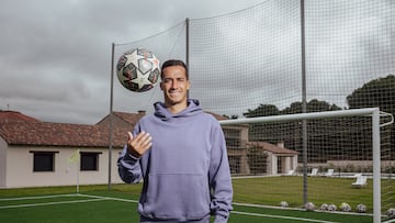03/07/22 ENTREVISTA A LUCAS VAZQUEZ EN GALICIA REAL MADRID