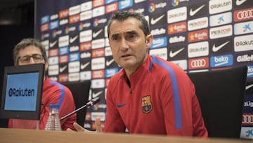 Valverde: "Barça model remains the same as ever"