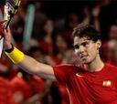Nadal arrolla a Rochus y Darcis gana a Feliciano