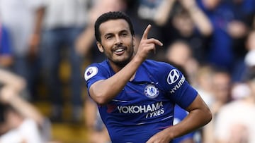 Pedro ante el Arsenal