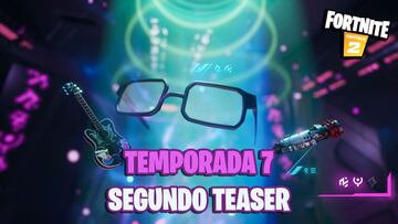 Fortnite Temporada 7: el segundo teaser muestra una guitarra el&eacute;ctrica, unas gafas y una nueva escopeta