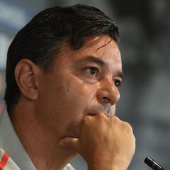 Gallardo: "Hablo todos los días con Driussi"