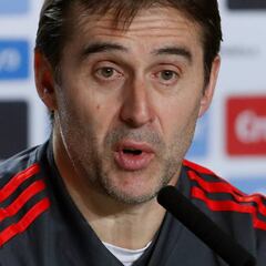 Lopetegui: "¿El balón? Es el que hay y otra cosa es patalear..."