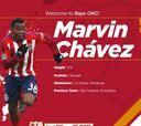El Rayo OKC ficha al mundialista hondureño, Marvín Chávez