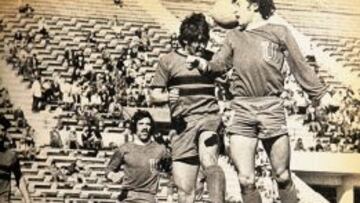 En 1974, la U venció 3-2 a Rangers en el estadio Nacional. Fue el partido 1.000 de los azules en Torneos Nacionales.