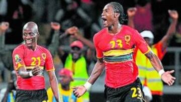 <b>DOS PUÑALES. </b>Flavio y Manucho son el peligro de Angola.