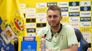 26/03/2025 FUTBOL PRIMERA DIVISION TEMPORADA 24/25 Rueda de prensa de Jasper Cillesen