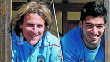 <b>EN FORMA. </b>Los charrúas forman la dupla más letal del Mundial.