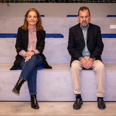 El Getafe recibe la visita de Sara Hernández, la alcaldesa de la ciudad