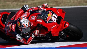 Pedro Acosta, en Misano.