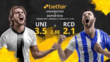Unionistas CF vs. RC Deportivo: horario, TV, estadísticas, clasificación y pronósticos