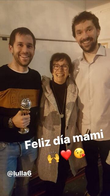 Así celebran los deportistas el Día de la Madre