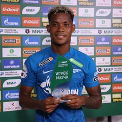 Barrios brilla en Rusia y destaca la intensidad de Zenit