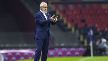  Javier Aguirre Monterrey Head Coach during the game Cruz Azul vs Monterrey, corresponding to the eleventh round match of the Torneo Guard1anes Clausura 2021 of the Liga BBVA MX, at Azteca Stadium, on March 13, 2021.
 
 &lt;br&gt;&lt;br&gt;
 
 Javier Aguirre Director Tecnico de Monterrey durante el partido Cruz Azul vs Monterrey, correspondiente a la Jornada 11 del Torneo Clausura Guard1anes 2021 de la Liga BBVA MX, en el Estadio Azteca, el 13 de Marzo de 2021.